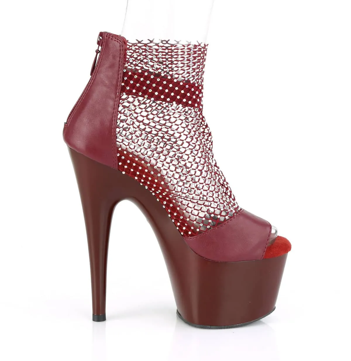 ADORE-765RM Ankle Peep Toe High Heel