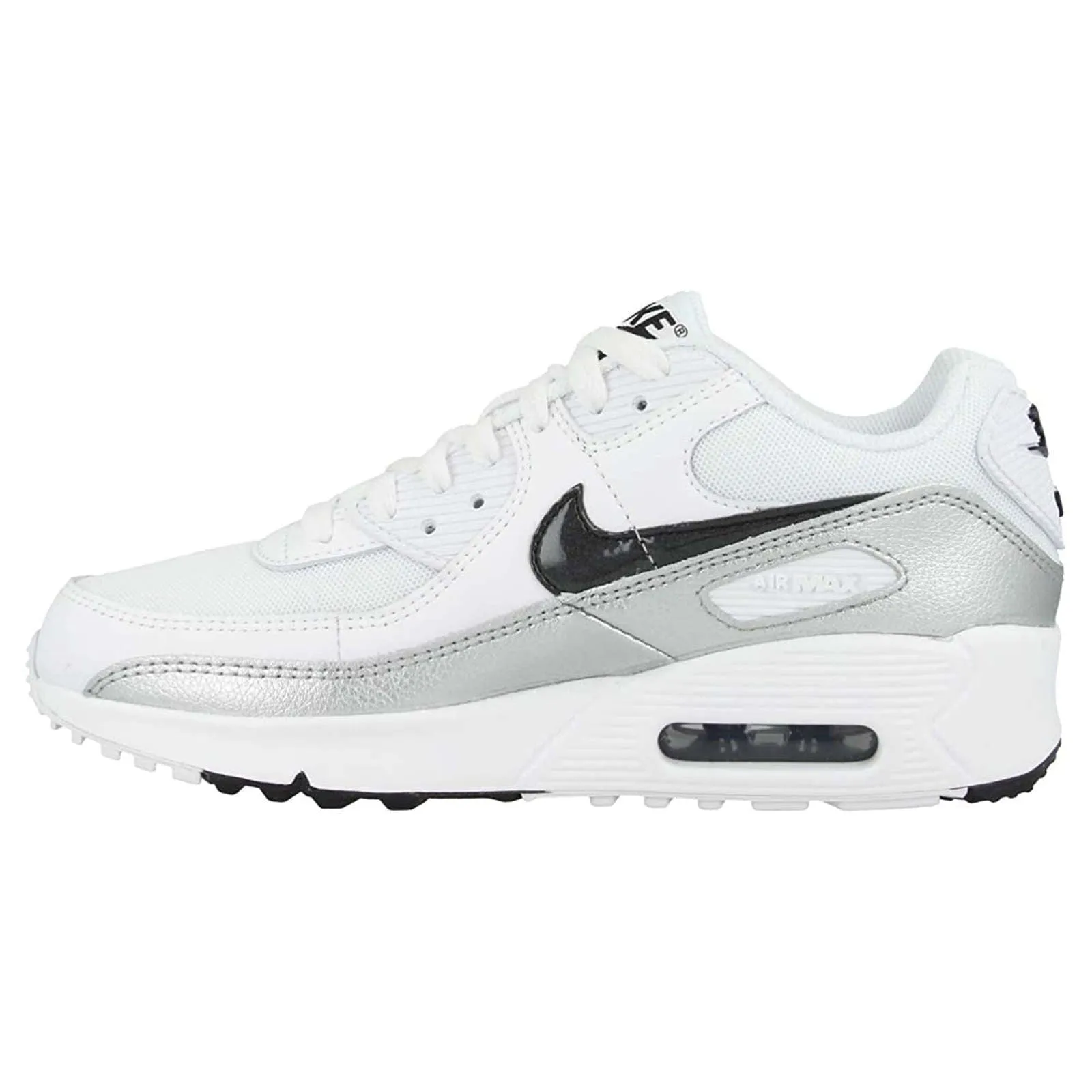 Air Max 90 GS Leather Textile Youth Low-Top Sneakers