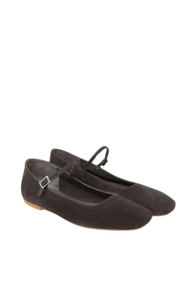 Augusta - Julieta Suede Mary Janes