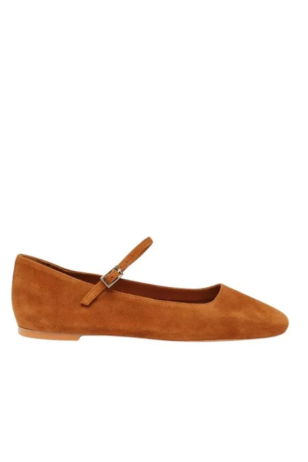 Augusta - Julieta Suede Mary Janes