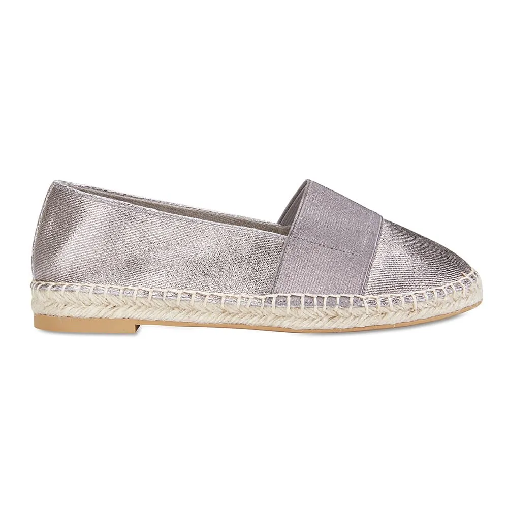 Bangkok Loafer in Pewter Fabric