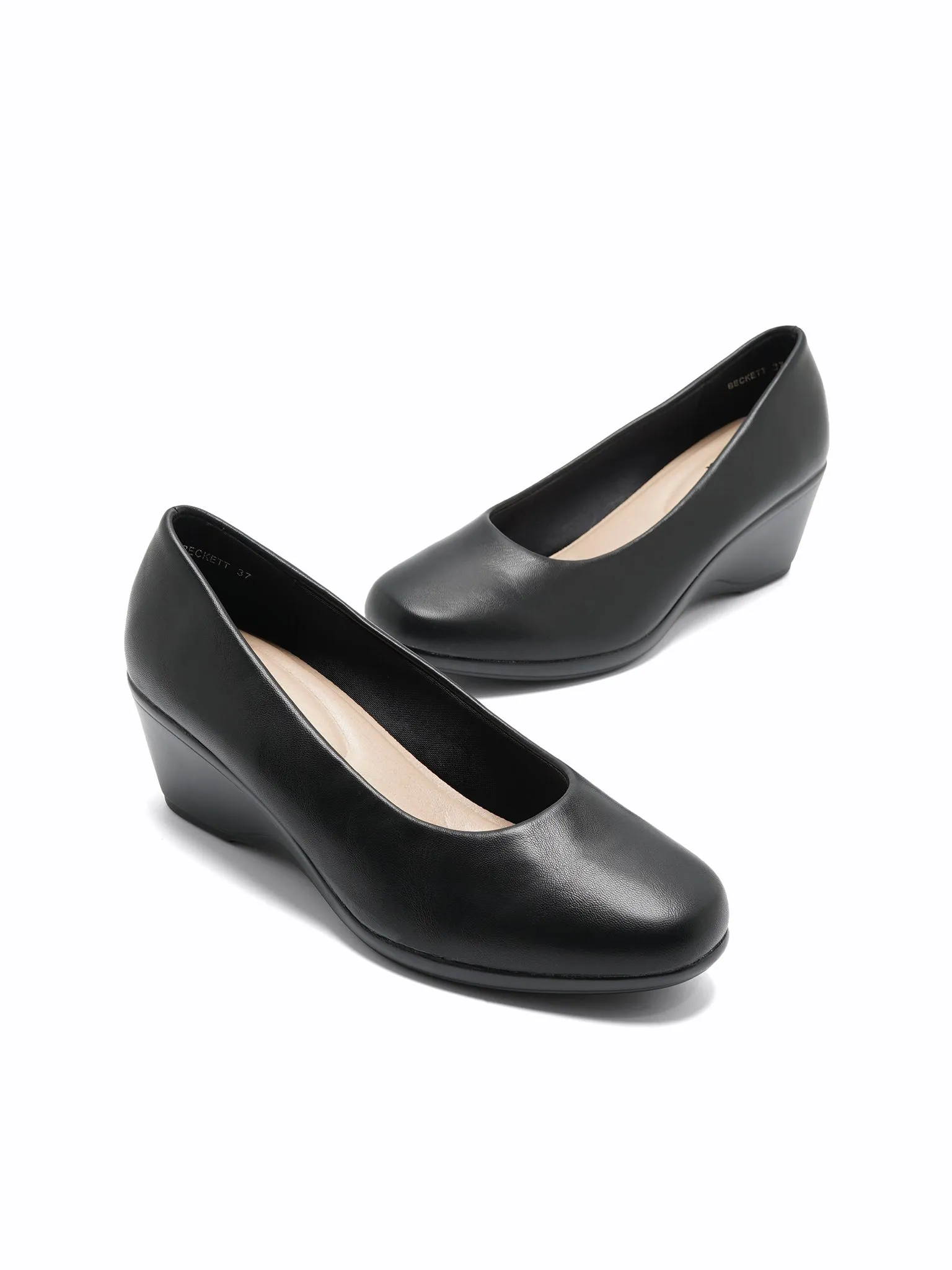 Beckett Wedge Pumps