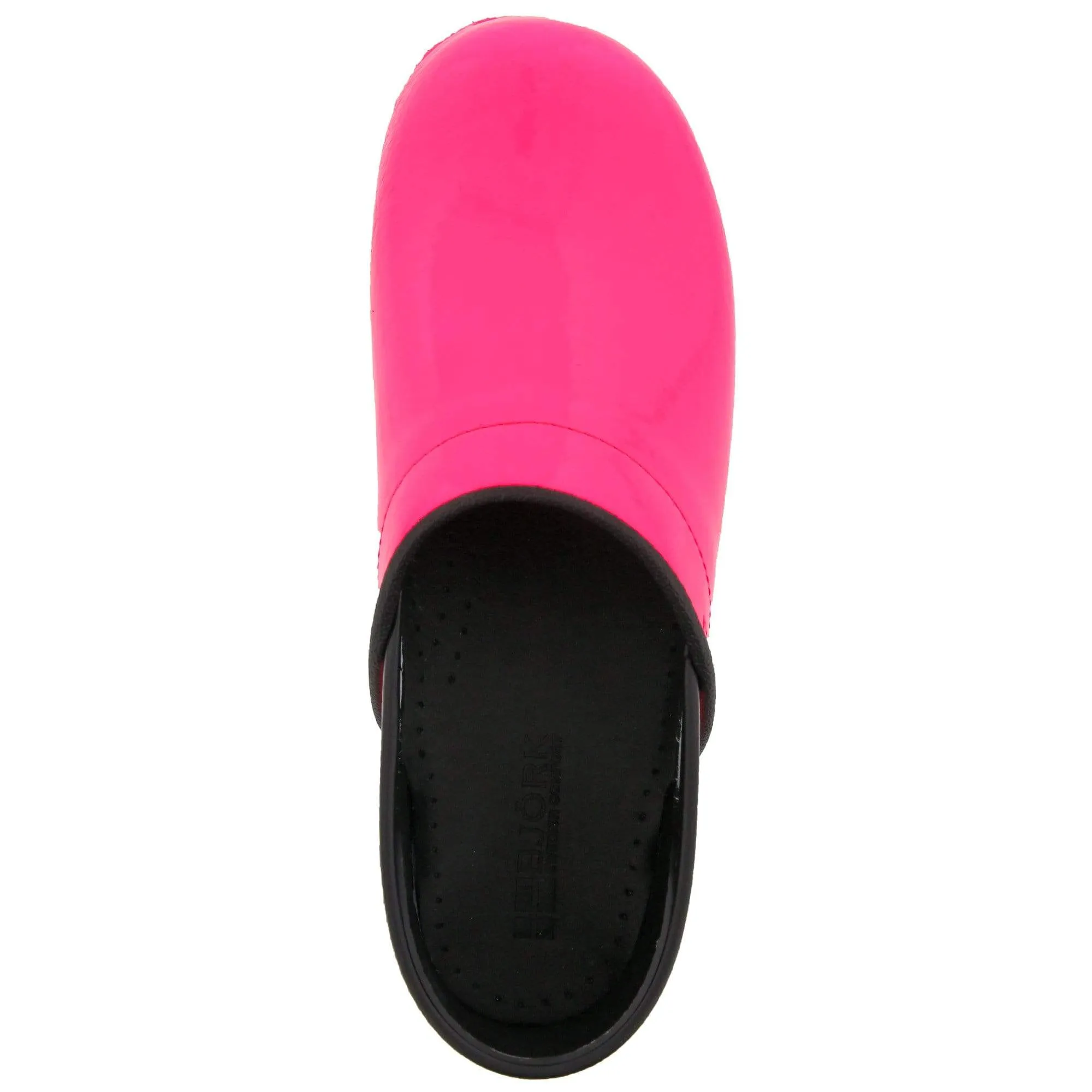 BJORK PRO ELSA Neon Pink (Ltd. Edition) Patent Leather Clogs