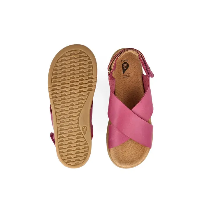 Bobux Kid  Plus Glide Mauve Haze Open Toe Sandal 851105