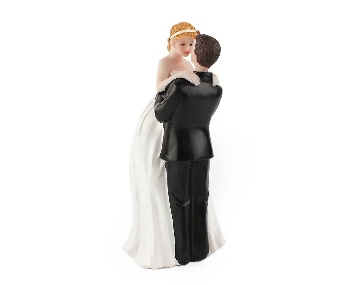 Bride and Groom Cake Topper Cake Figurine for Wedding Cake Decoration