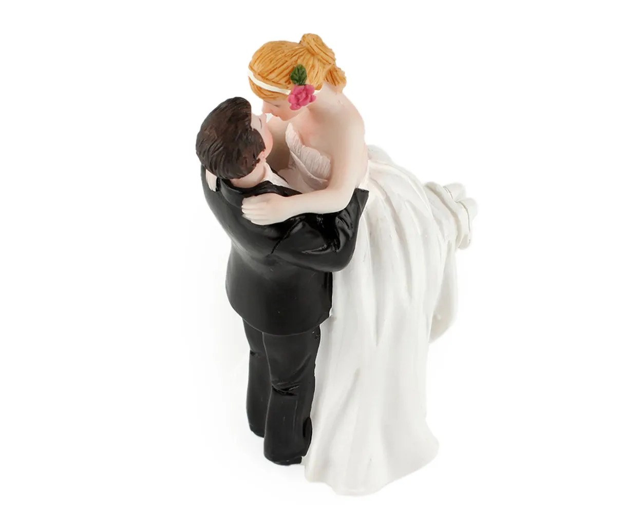 Bride and Groom Cake Topper Cake Figurine for Wedding Cake Decoration