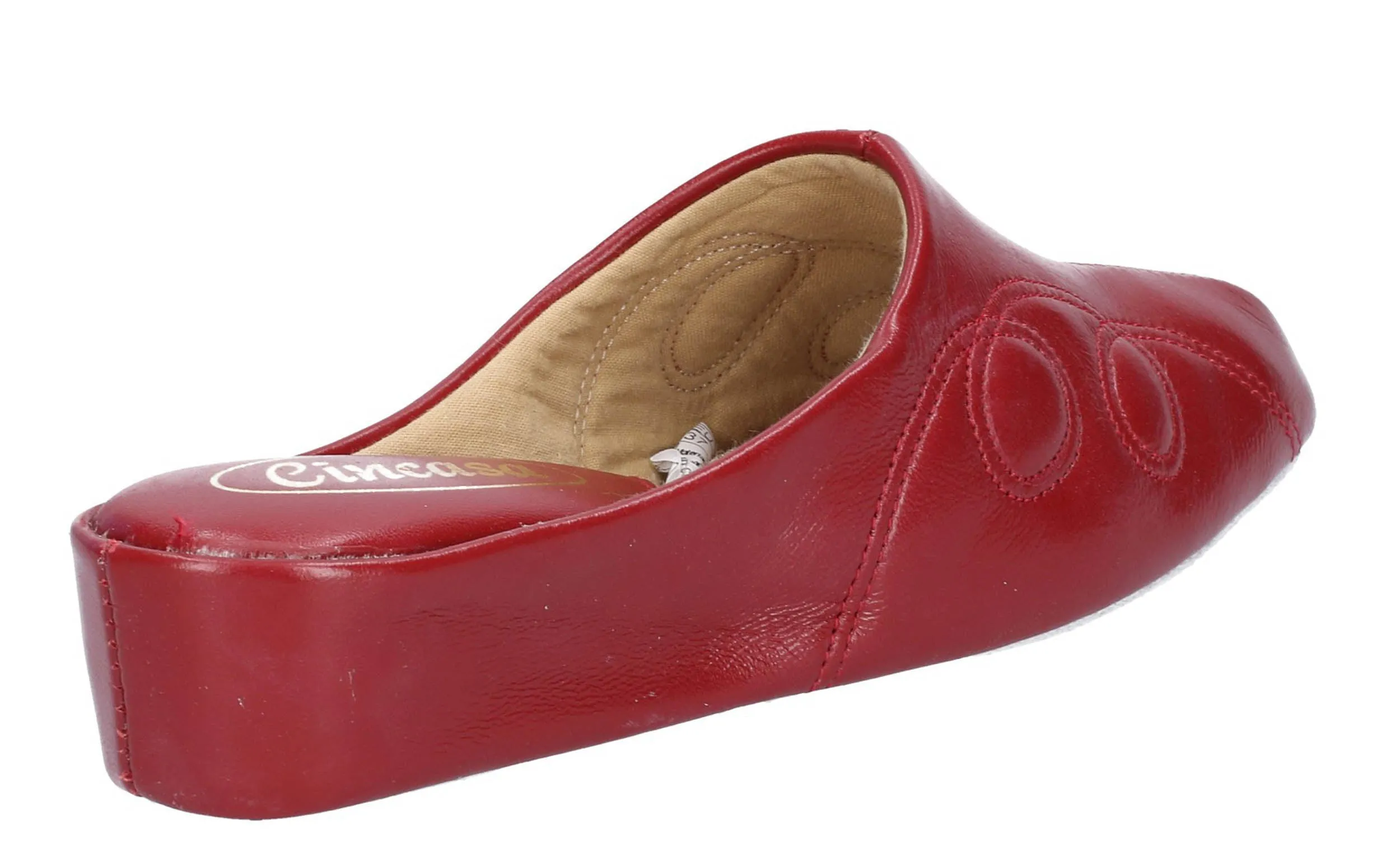 Cincasa Mahon Womens Leather Mule Slipper