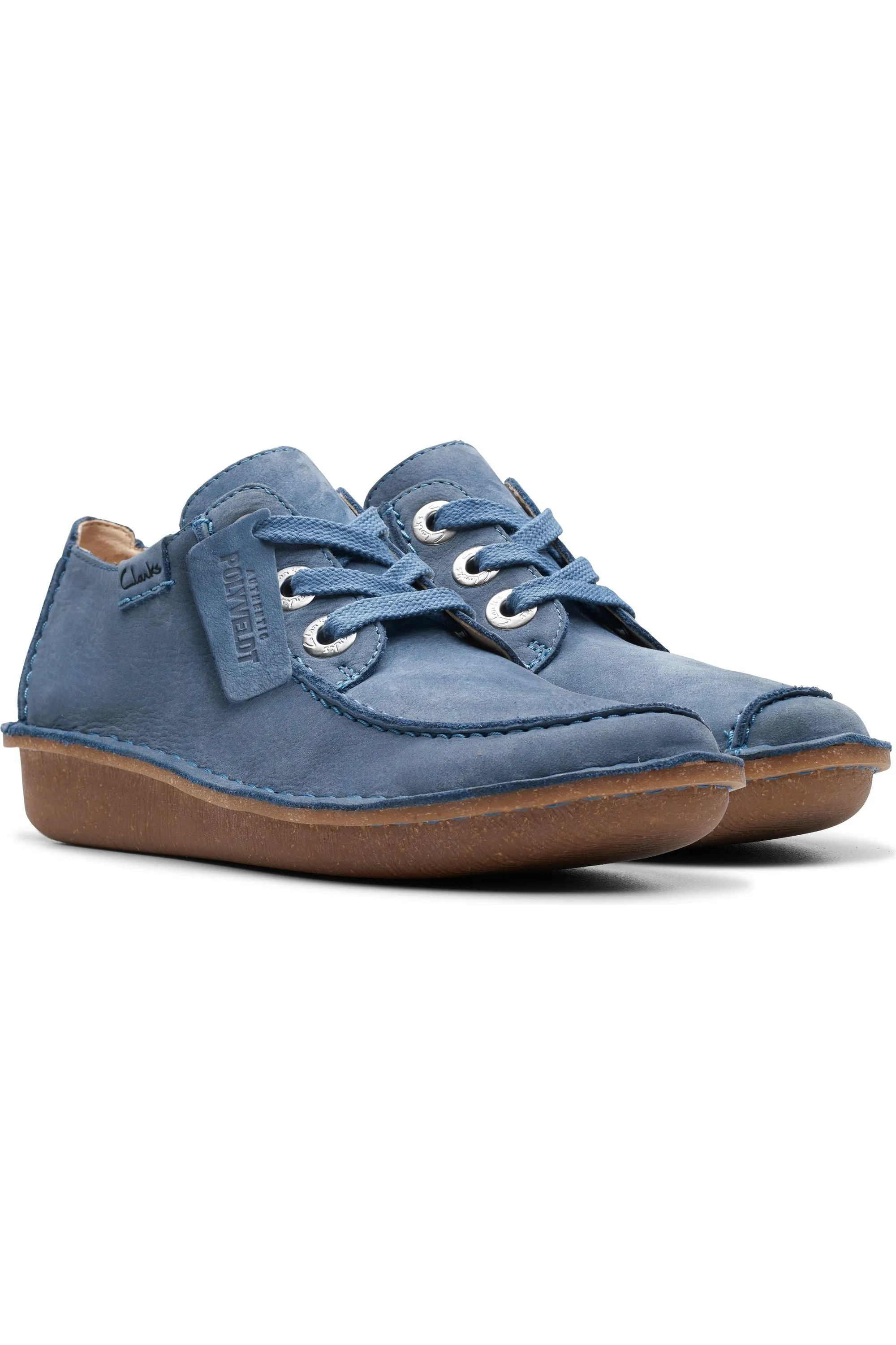 Clarks Funny Dream in Blue Nubuck