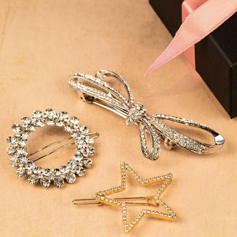 Crystal Star Hair Grip