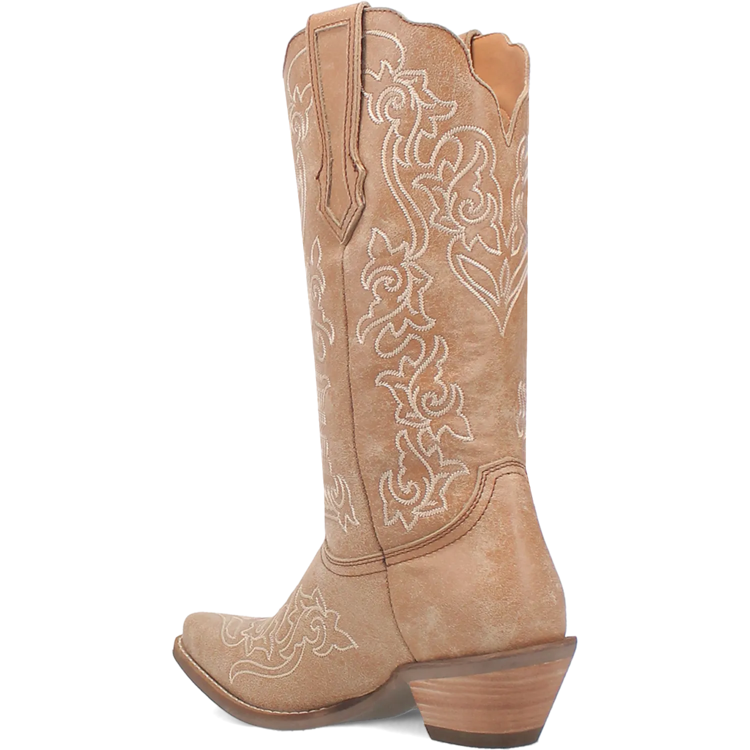 Dingo Women's 13" Camel Flirty N' Fun Snip Toe Western Boots