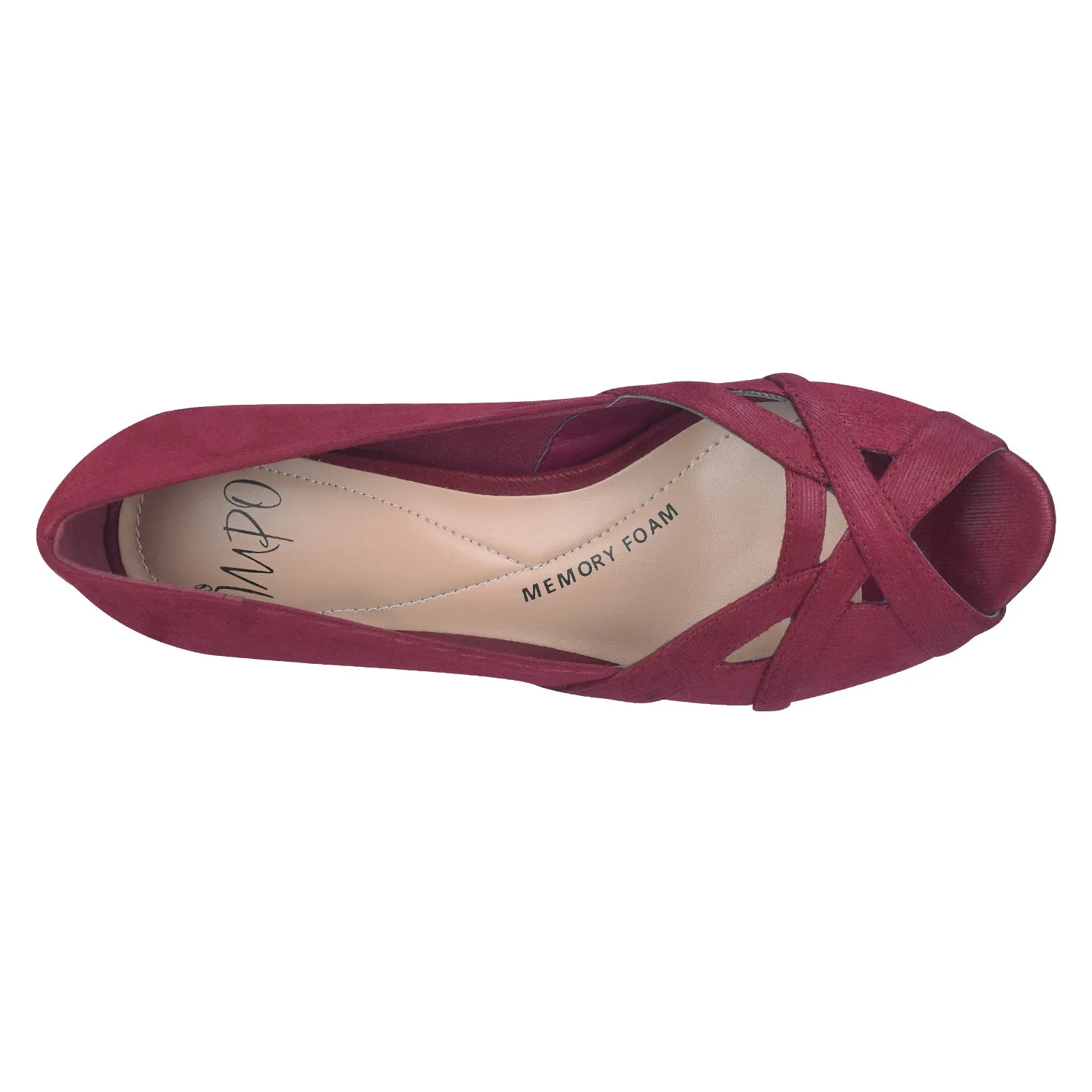 Edana Peep Toe Pump with Memory Foam