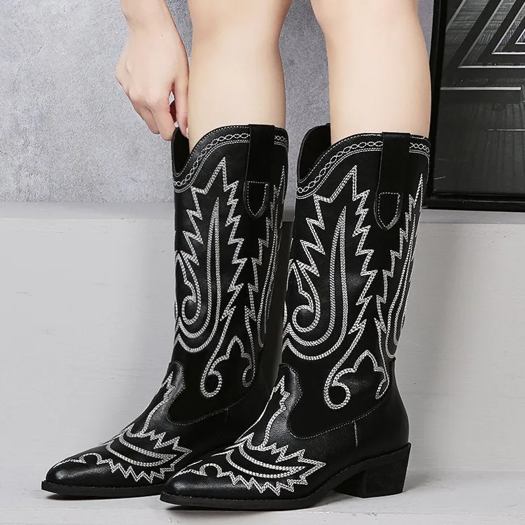 Female Fashion Cowboy Boots