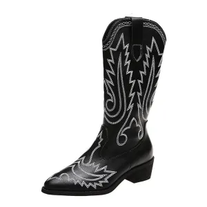 Female Fashion Cowboy Boots