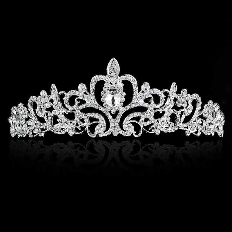 Gorgeous Antique Inspired Crystal Bridal Tiara