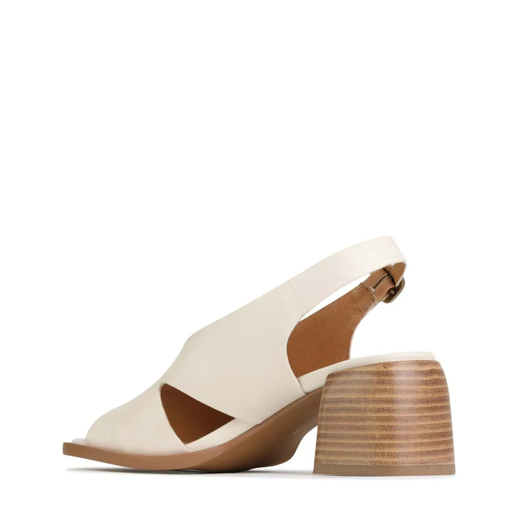 ISADORA BLOCK HEEL SANDALS LEATHER