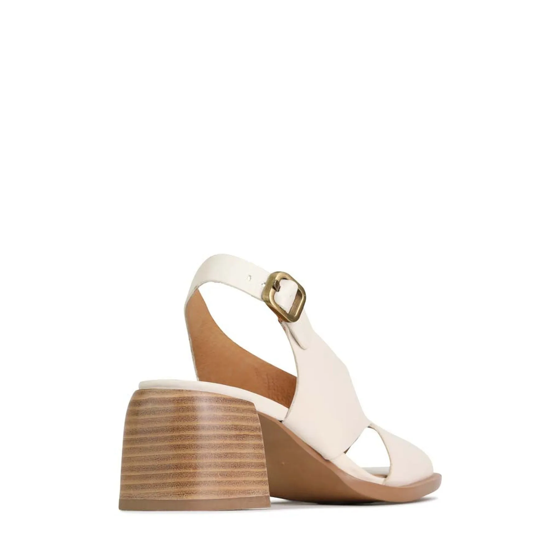 ISADORA BLOCK HEEL SANDALS LEATHER