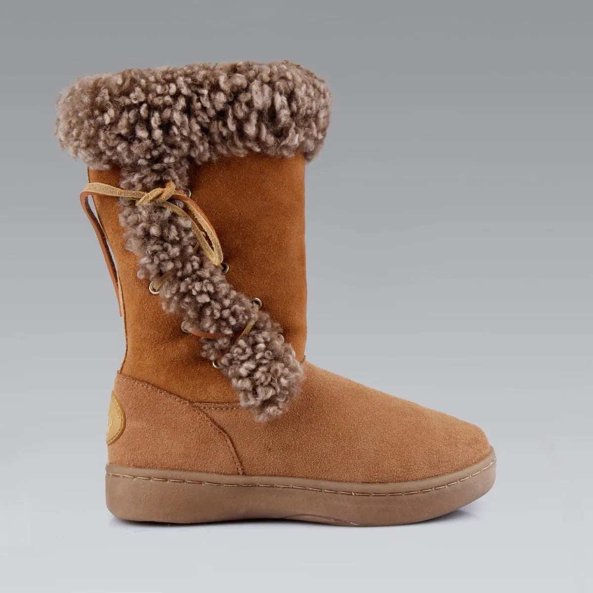 Jennifer - High Top Sheepskin Boots