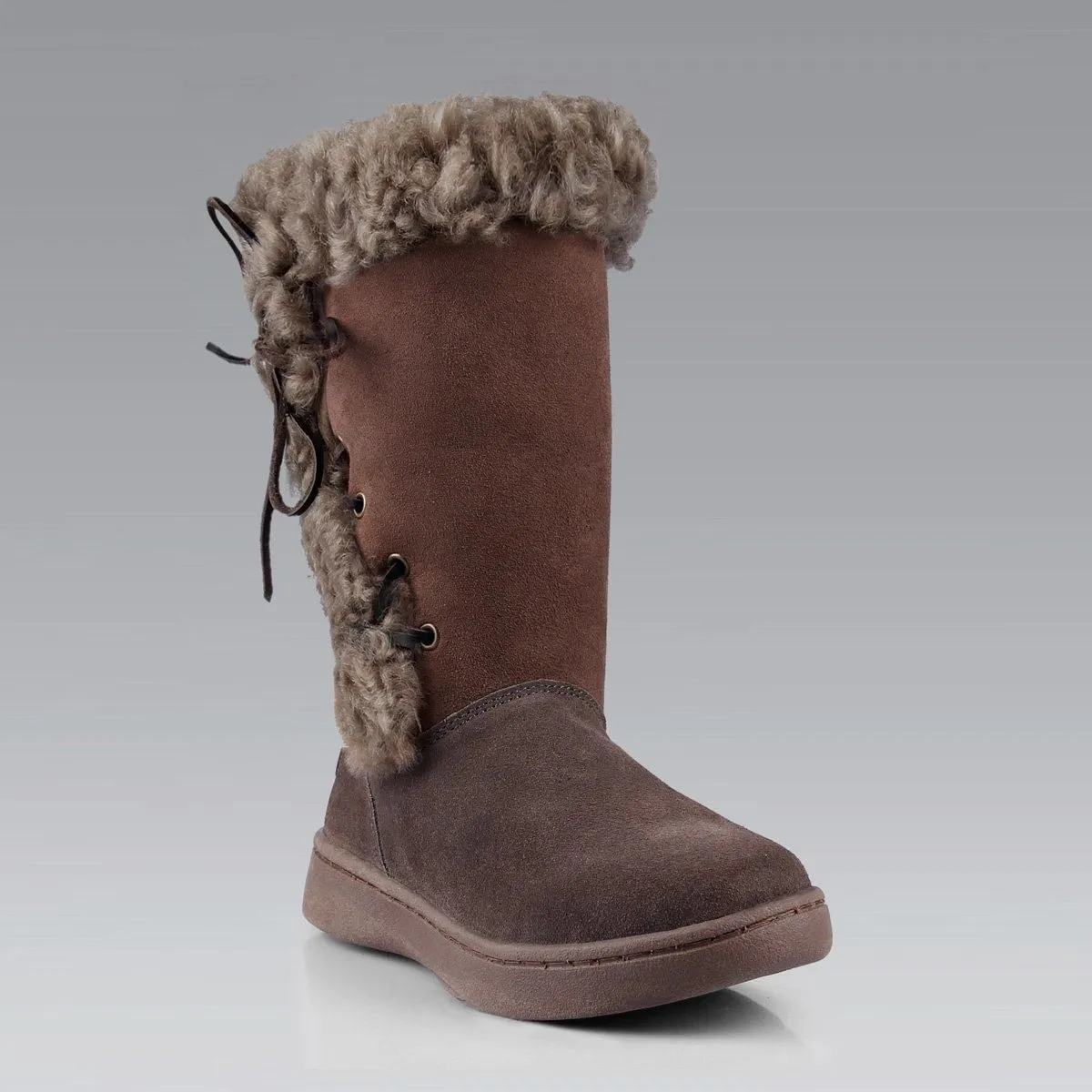 Jennifer - High Top Sheepskin Boots