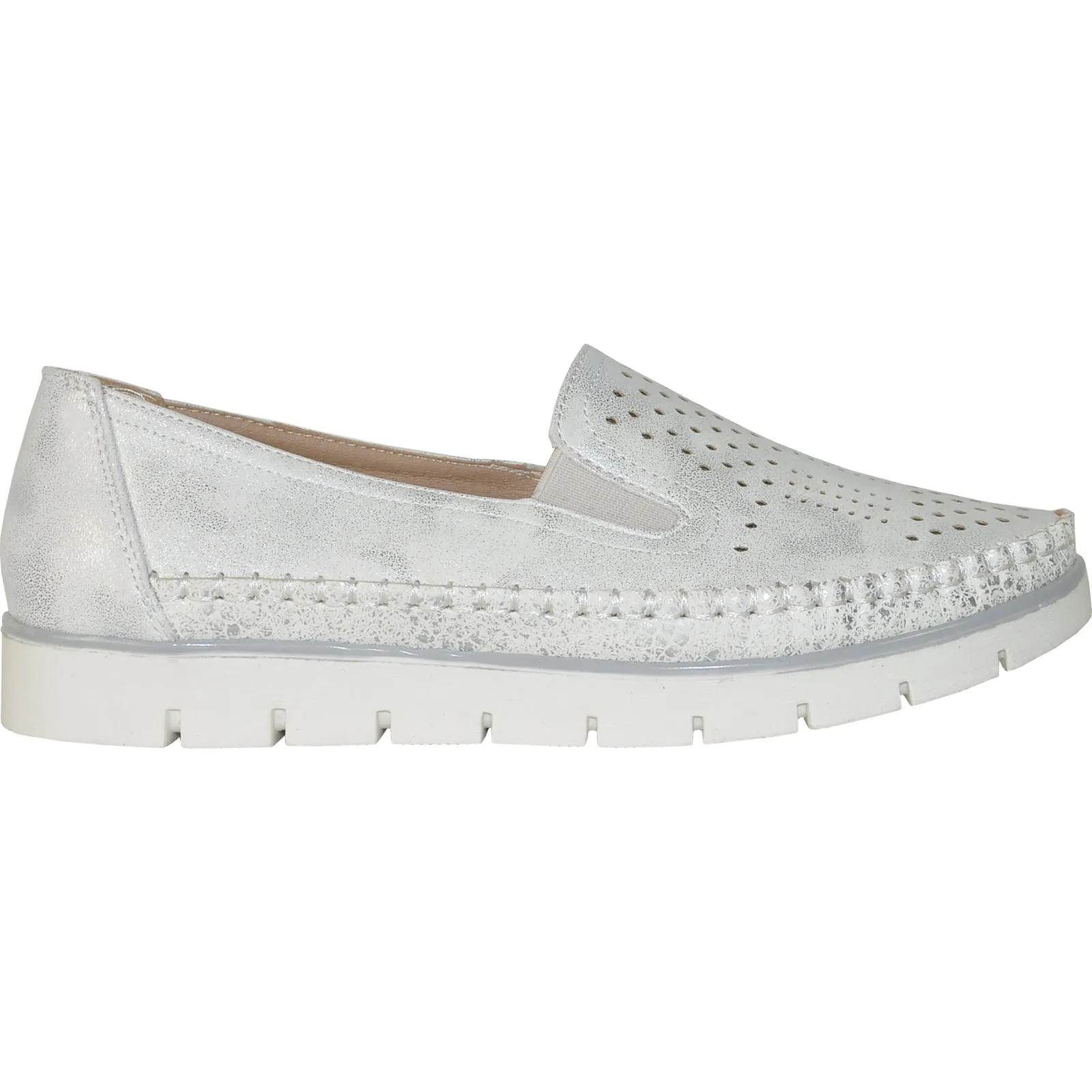 KOZI Women Casual Shoe OY9207 Comfort Shoe White