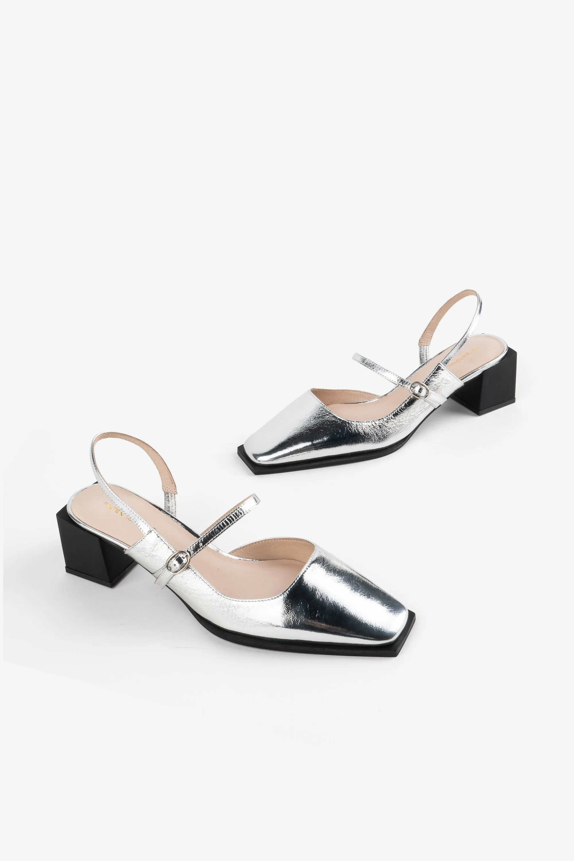 MARCHE METALLIC SLINGBACK MARY JANE