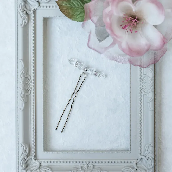 Margot Crystal Bridal Hairpins (set of 3)