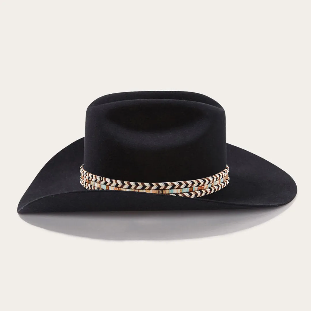 Premium Fur Felt Cowboy Hat with Braided Hatband