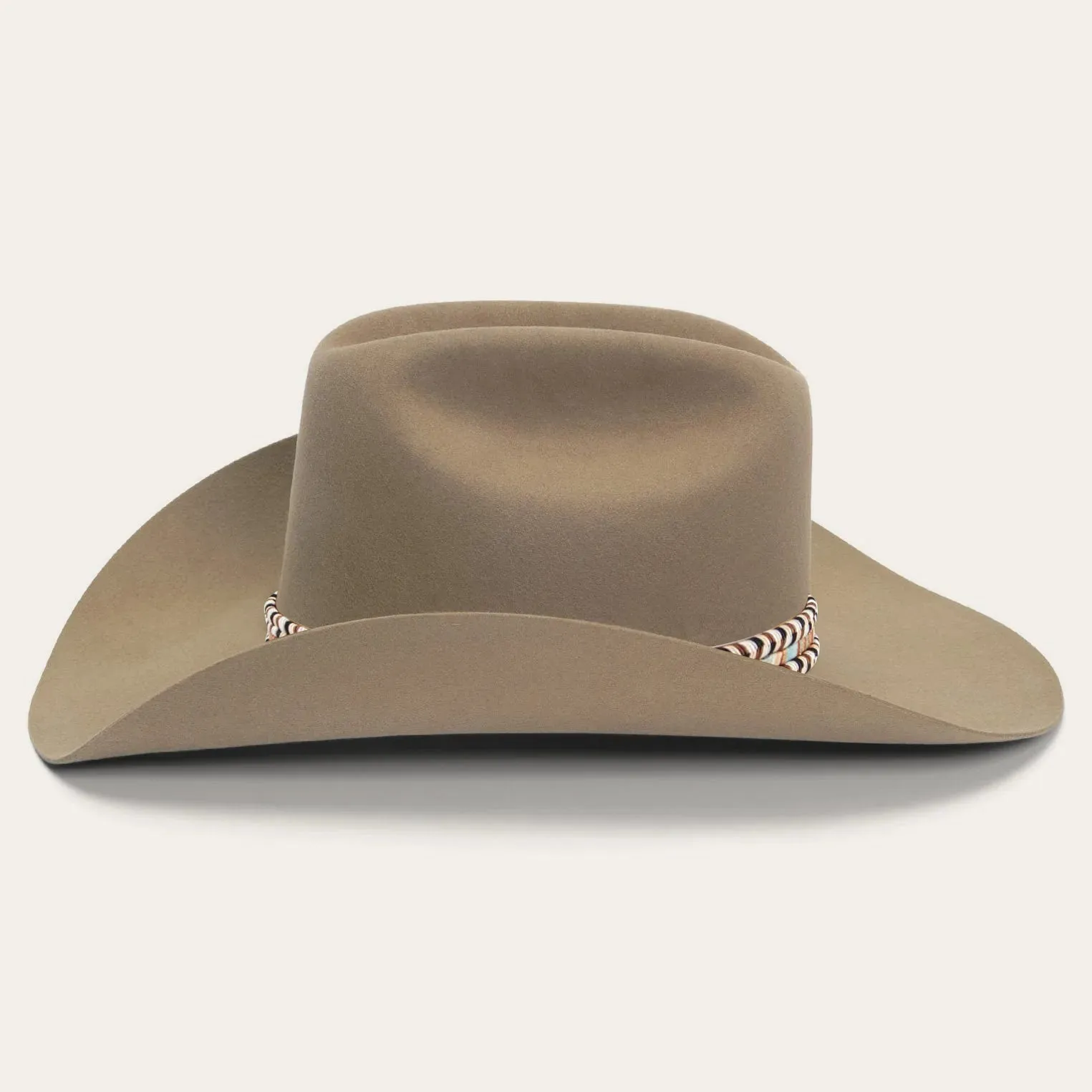 Premium Fur Felt Cowboy Hat with Braided Hatband