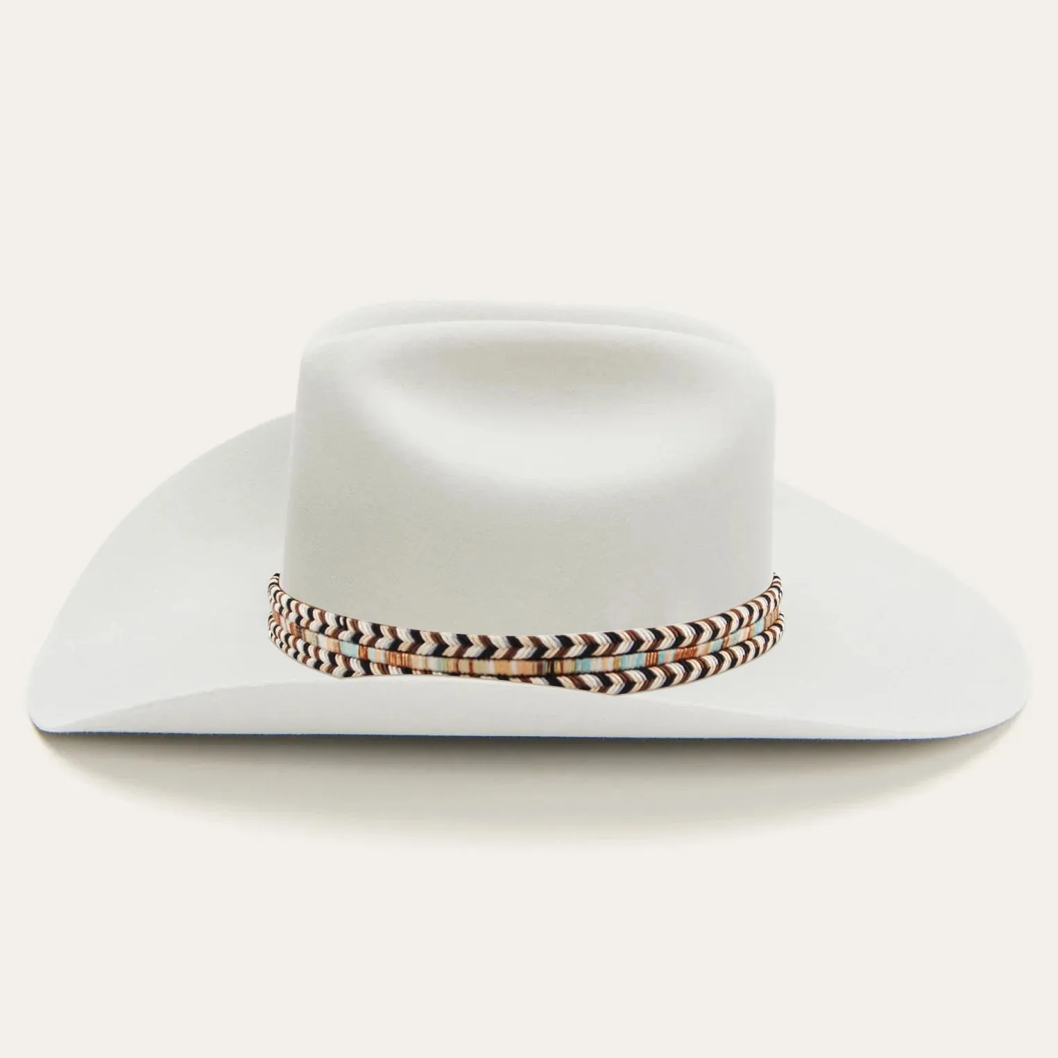 Premium Fur Felt Cowboy Hat with Braided Hatband