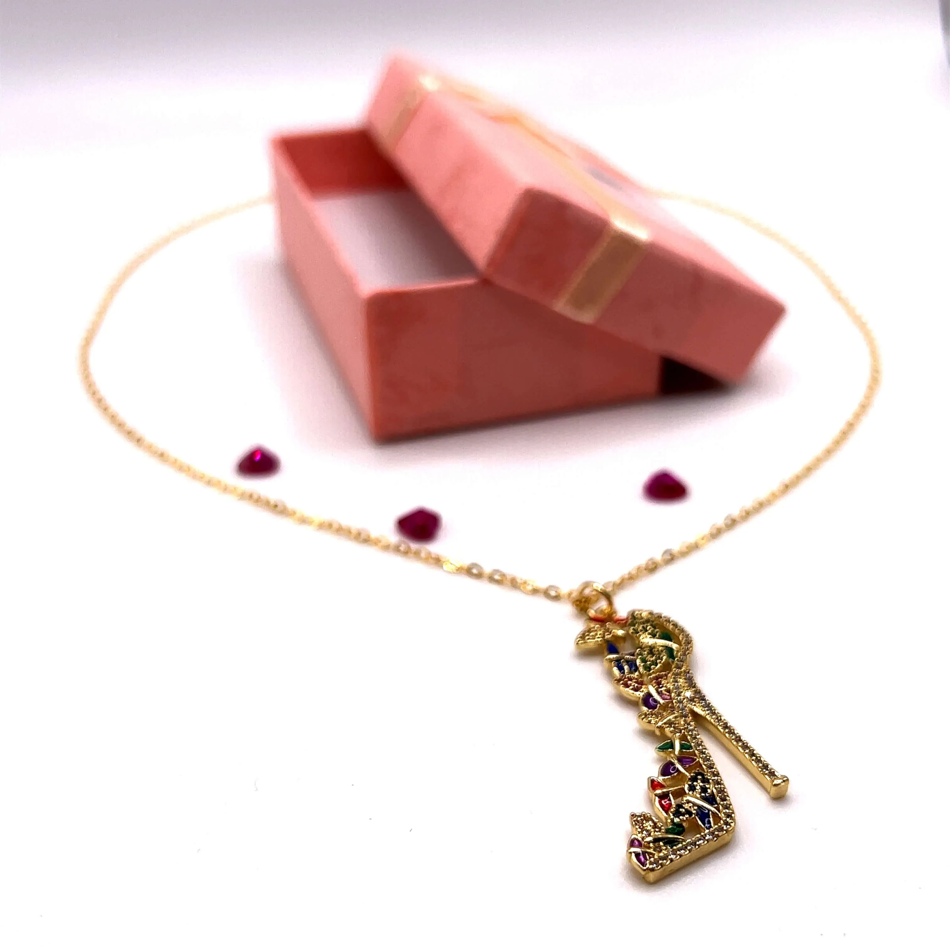 Sophistiquée High Heel Necklace- 18K Gold Filled