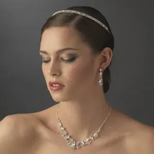 Sparkling Double Band Crystal Wedding Headband