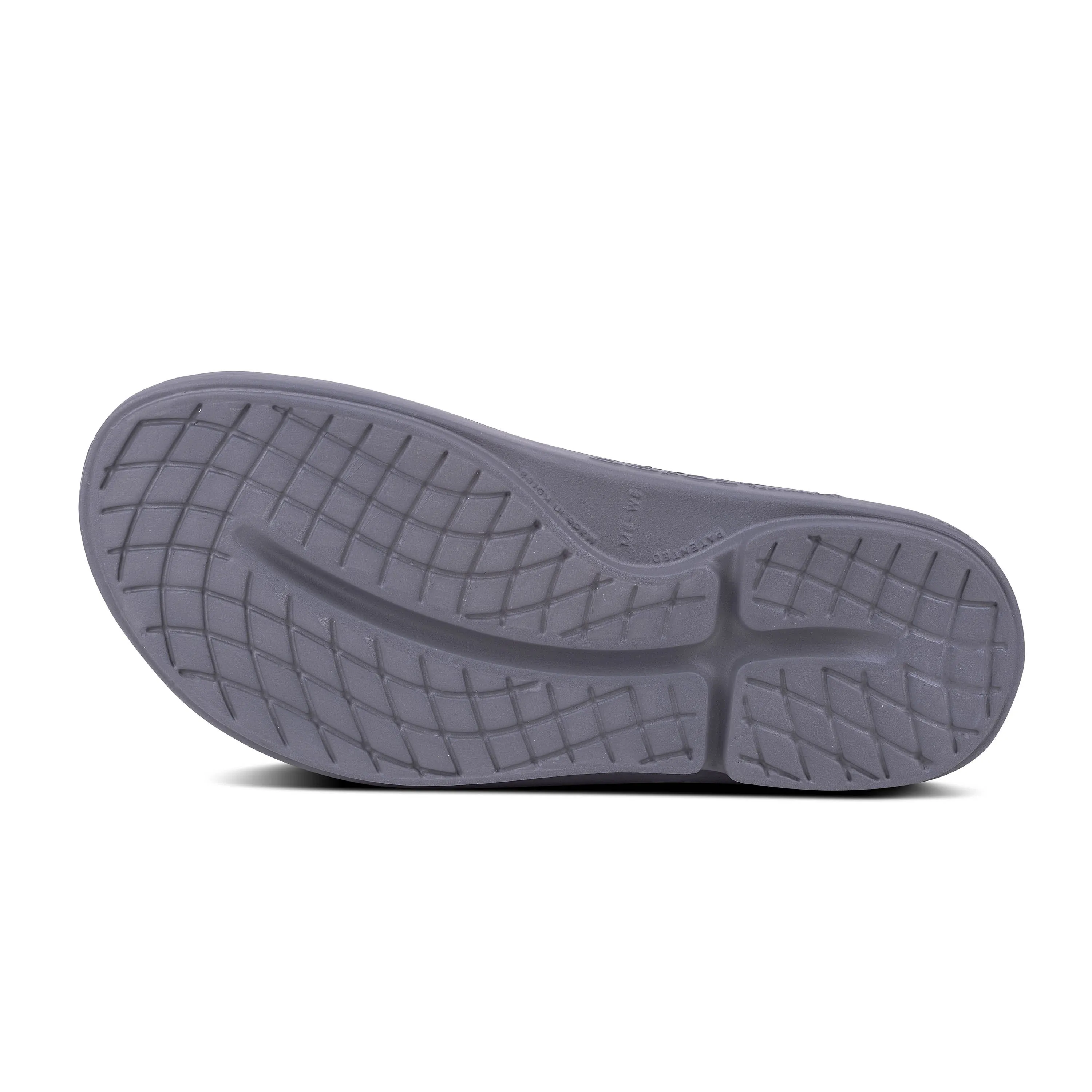 Unisex Oofos OOahh Slide Color: Slate