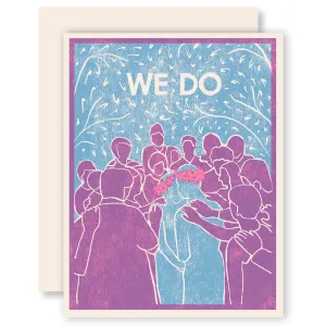 We Do Letterpress Printed Card