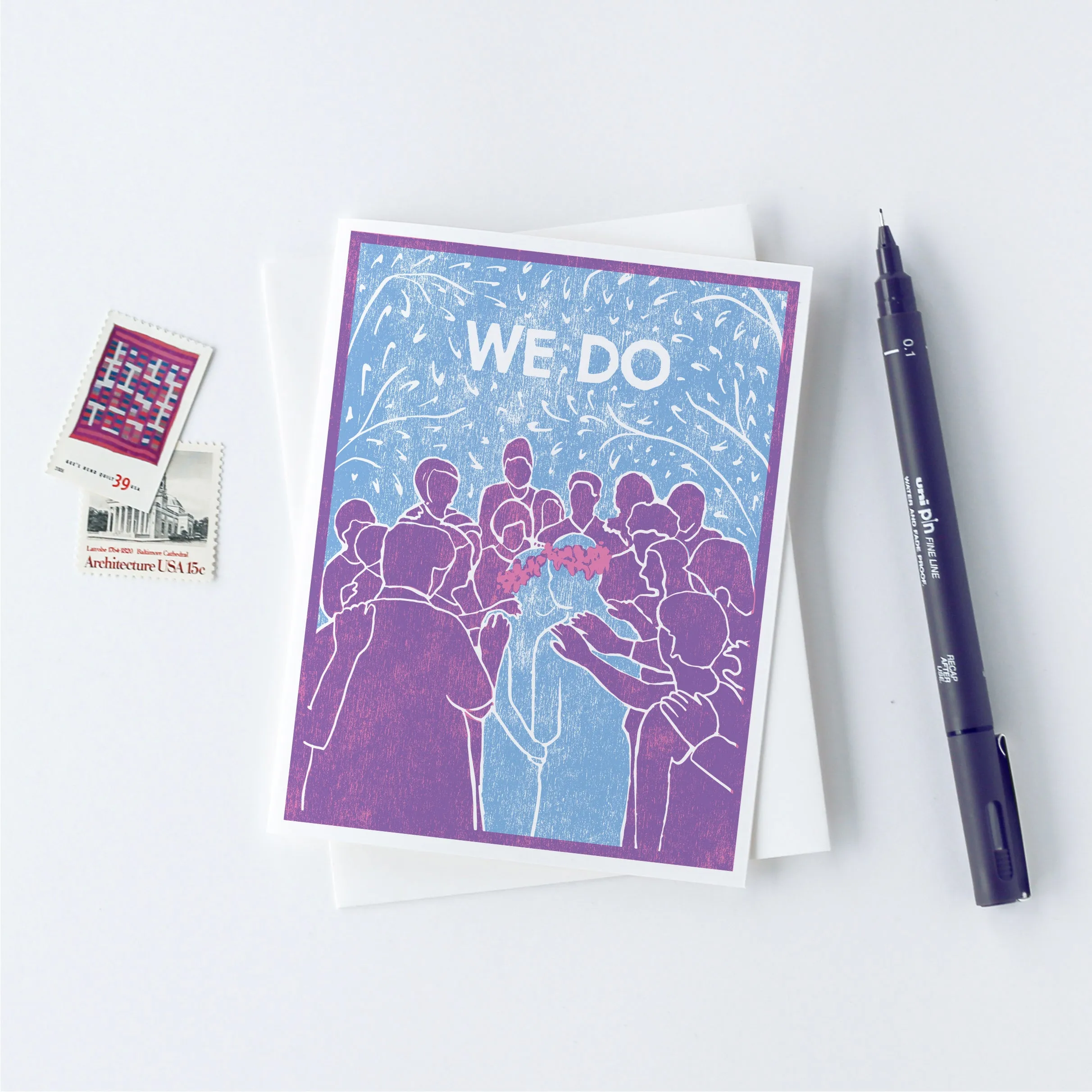 We Do Letterpress Printed Card