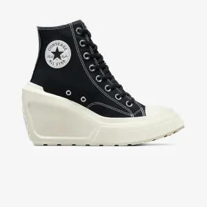 WMN'S CHUCK 70 DE LUXE WEDGE 'BLACK/WHITE'